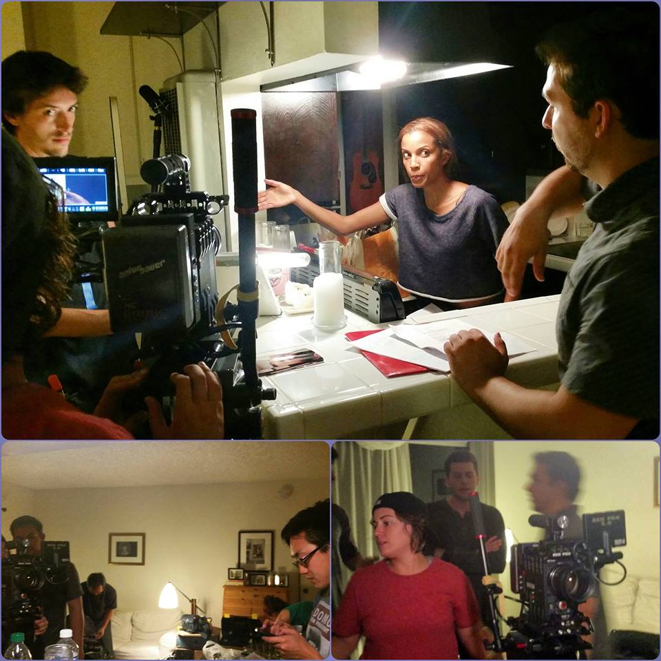 Melanie Martin on Set Short Film Hollywood Actress